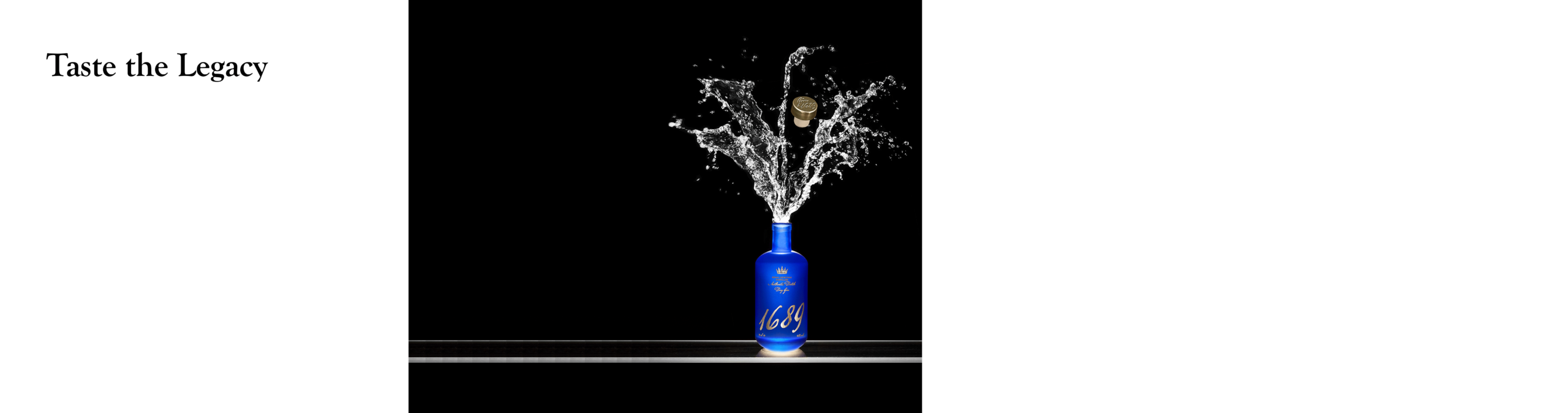 Gin 1689 Taste the Legacy
